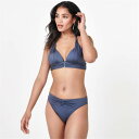 Biba 【 Icon Sophisticated Bikini Top Women Pewter 】 アイコン レディースファッション 水着 レディース