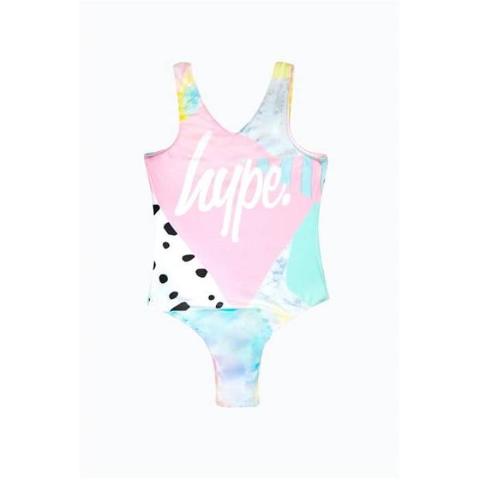 Hype 【 Collage Swim Jn99 Kids 】 キッズ ベビー マタニティ キッズファッション 水着 ジュニア キッズ