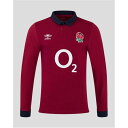 アンブロ Umbro 【 England Rugby Alternate Classic Long Sleeve Shirt 2024 Juniors Kids...
