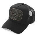 Societe Noir 【 Marais Trucker Cap Adults Kids Black 】 トラッカー キャップ 帽子 キッズ ベビー マタニティ キッズファッション 帽子 キャップ ジュニア キッズ 黒色 ブラック