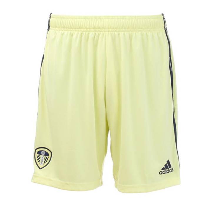 アディダス Adidas 【 Leeds Away Shorts 2023 2024 Adults Men Yellow 】 ショーツ スポーツ アウトドア サ...