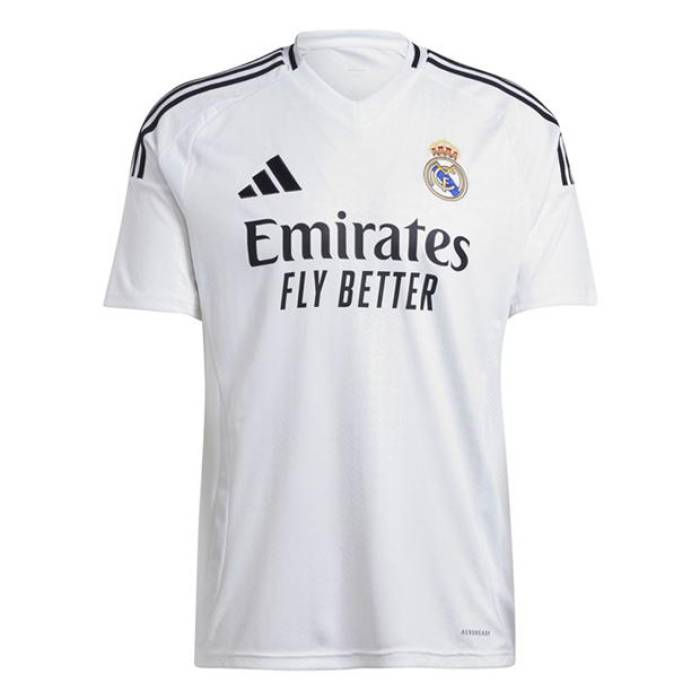 アディダス Adidas 【 Real Madrid Home Shirt 2024 2025 Adults Men White 】 レアル スポーツ アウトド...