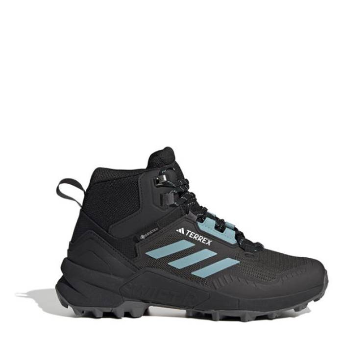 アディダス Adidas 【 Terrex Swift R3 Mid Gore-Tex Hiking Shoes Womens Women Black 】 Swift ミッ..
