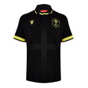 Macron 【 Wales Rugby Union Away Shirt 2023 Adults Men Black/Yellow 】 ラグビー Union ...