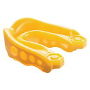 ショックドクター Shock Doctor 【 Gel Max Mouth Guard Unisex Yellow 】 マックス スポーツ アウトドア ラグビー...