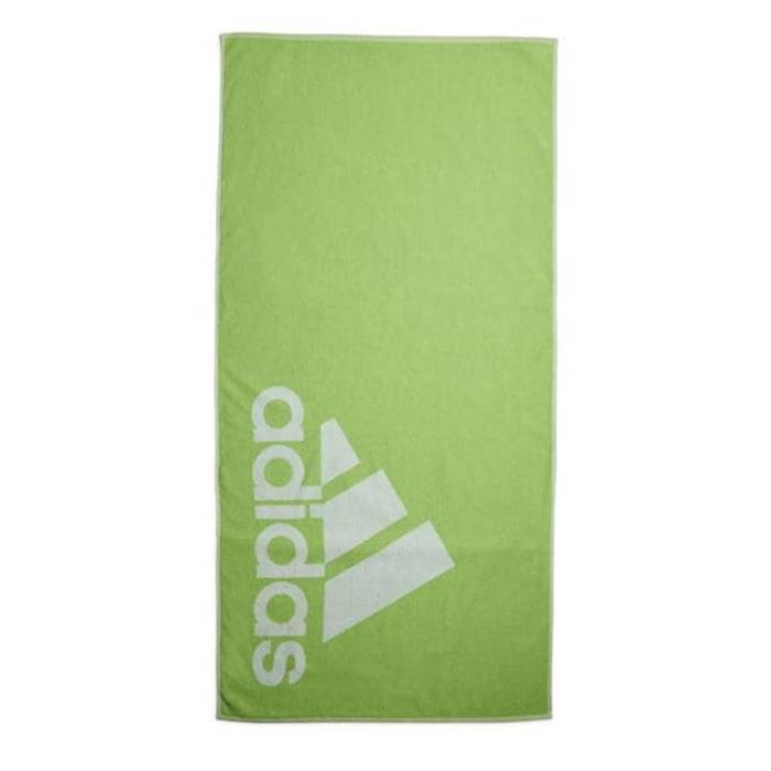 アディダス Adidas 【 Towel Large Unisex Lucid Lime 】 スポーツ アウトドア スポーツウェア アクセサリー スポーツタオル ユニセックス ライム