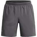 アンダーアーマー Under Armour 【 Armour Launch 2-In-1 7 Shorts Men Pitch Grey 】 ショーツ スポーツ...