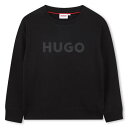 ヒューゴ Hugo 【 Logo Crewneck Juniors Kids 】 ロゴ キッズ ベビー マタニティ キッズファッション トップス スウェット ト...