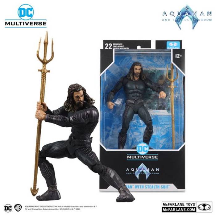 ディーシー Dc 【 Aquaman With Stealth Suit Action Figure Unisex Stealth Suit 】 ステルス スーツ アクション フィギュア ホビー コレクション フィギュア ユニセックス ステルス スーツ
