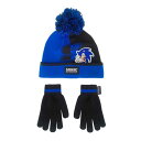 Sonic The Hedgehog 【 Hat & Gloves Unisex Blue 】 手袋 キッズ ベビー マタニティ ベビーファッション ファッショ...