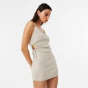 ジャック ウィルス Jack Wills 【 Cut Out Knit Mini Dress Women Stone 】 ニット ドレス レディースファッション...