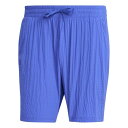 アディダス Adidas 【 Tennis Pro 7-Inch Seersucker Shorts Mens Men Blue 】 テニス プロ ショーツ メ...