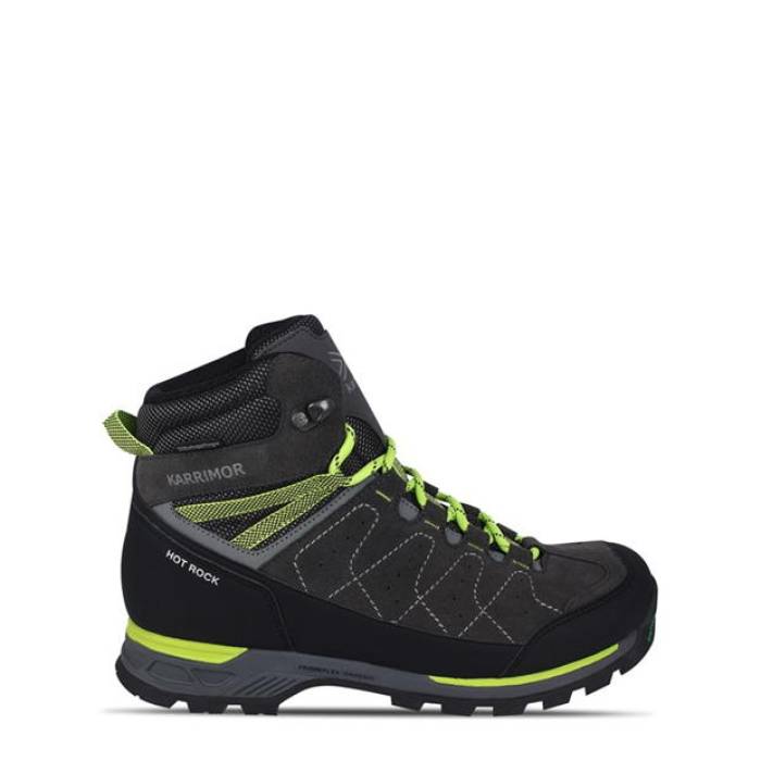 Karrimor  Hot Rock Juniors Walking Boots Kids Charcoal/Green  ֡ ...