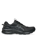 アシックス Asics 【 Gel-Venture 10 Trail Running Shoes Mens Men Black 】 シューズ 運動靴 メンズ ス...