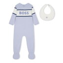 ボス Boss 【 All In One Bib Set Babies Kids Pale Blue 771 】 キッズ ベビー マタニティ ベビーファッション...