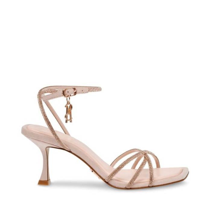 ƥ֥ޥǥ Steve Madden  Legit Open Toe Heeled Sandals Women Blush    ǥ  ¾ ǥ