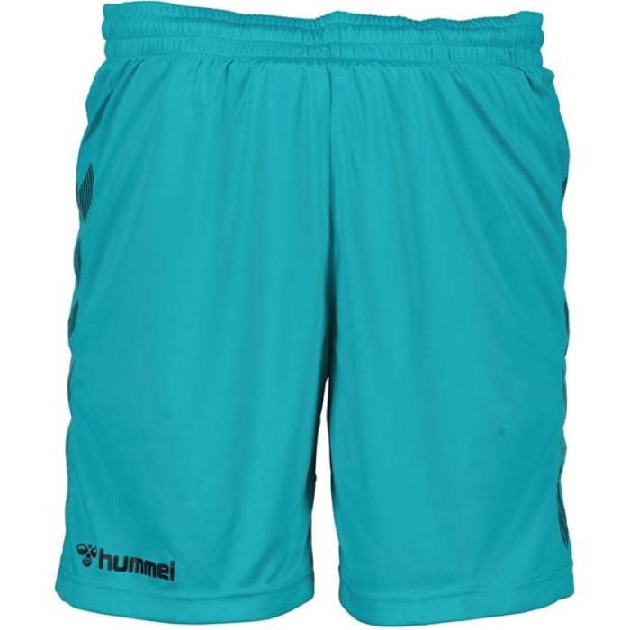 ҥ Hummel  Goalkeeper Top And Short Set Adults Men Scuba Blue  ݡ ȥɥ ...