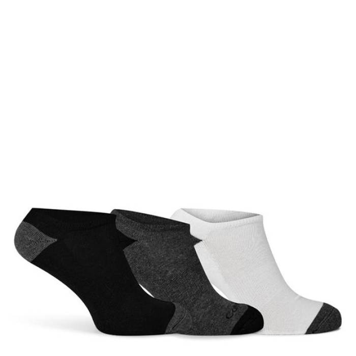 Х󥯥饤 Calvin Klein  Liner Socks 3 Pack Men Blk/Wht/Gry  å ...