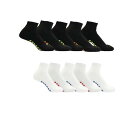 Donnay 【 10 Pack Trainer Socks Junior Kids Bright Asst 】 トレーナー ソックス・靴下 キッズ ベビー マ...