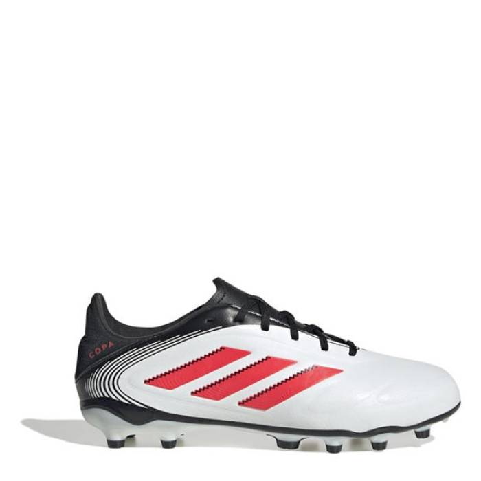 ǥ Adidas  Copa Pure 3 League Childrens Firm Ground Football Boots Kids White/Red  ԥ奢 եåȥܡ ֡ ݡ ȥɥ å եåȥ å 塼 ѥ å 