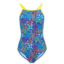 Slazenger 【 Tie Back Swimsuit Womens Women Floaral 】 ネクタイ 水着 レディース スポーツ アウトドア 水泳 競技水着 レディース競技水着 レディース