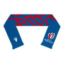 Macron 【 Rugby World Cup France 2023 Scarf Mens Unisex 】 ラグビー スカーフ メンズ バッグ 小物 ブラ...