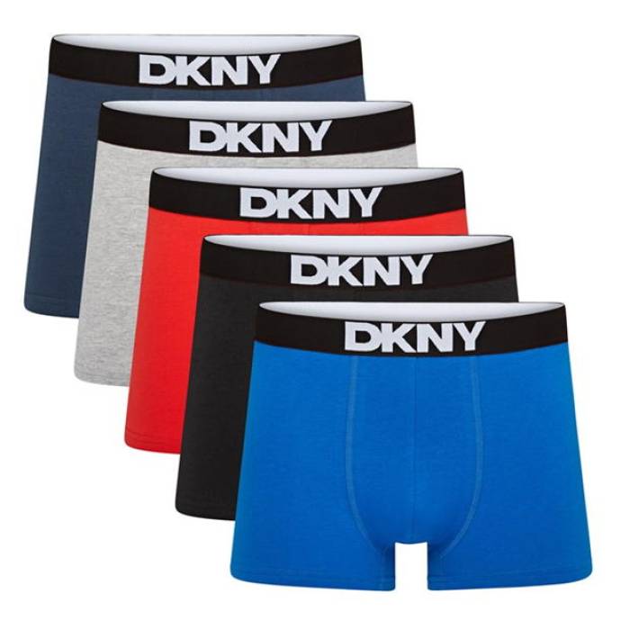 ʥ˥塼衼 Dkny  5 Pack Walpi Trunk Men Blk/Gry/Red/Blu  ʡ  ...