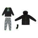 Firetrap 【 Boys 4 Piece Gaming Lounge Set Kids Black 】 キッズ ベビー マタニティ キッズファッション ナ...