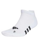 アディダス Adidas 【 Performance Cushioned Low Socks 3 Pairs Men White 】 パフォーマンス ソックス・靴下 インナー 下着 ナイトウェア メンズ 靴下 レッグウェア 靴下 メンズ 白色 ホワイト