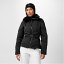 ジャック ウィルス Jack Wills 【 Collared Ski Puffa Jacket Women Black 】 Jacket ジャケット スポ..