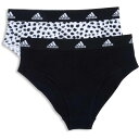 アディダス Adidas 【 Active Comfort Cotton Brief 2-Pack Women Assorted 】 2個入 インナー 下着 ナ...