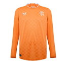 Castore 【 Rangers Goalkeeper Shirt Adults Men Orange 】 レンジャース スポーツ アウトドア サッカー フッ...