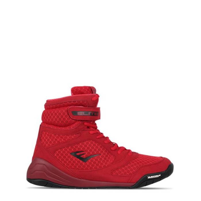 Everlast  Pro Elite Boxing Boots Mens Men Red  ץ ꡼ ֡  ݡ ...