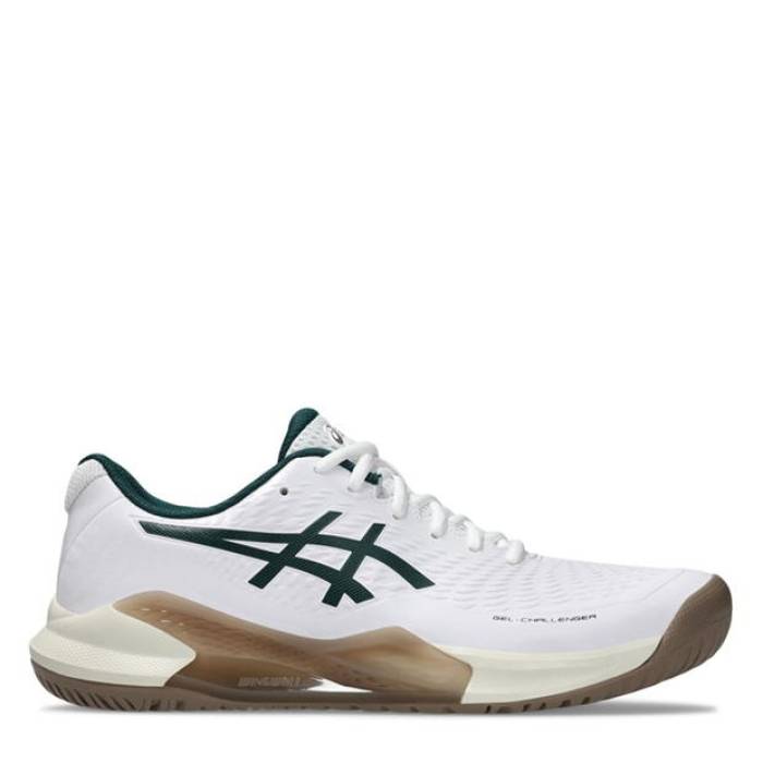 アシックス Asics 【 Gel-Challenger 14 Tennis Shoes Mens Men White/Sax Green 】 テニス シューズ 運動靴 メンズ スポーツ アウトドア テニス シューズ メンズシューズ メンズ 白色 ホワイト green 緑・グリー
