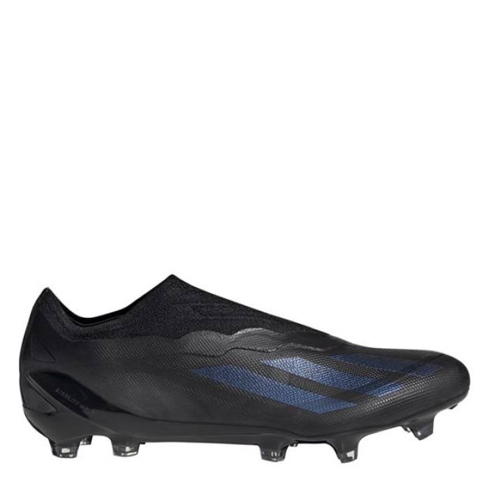 アディダス Adidas 【 X Crazyfast Elite Laceless Firm Ground Football Boots Men Black/B...
