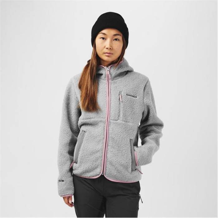 Karrimor  Tundra Full Zip Fleece Top Womens Women Grey  ե꡼ ǥ ...