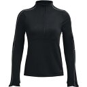 アンダーアーマー Under Armour 【 Half Zip Top Womens Women Black/Jetgry 】 ハーフ レディース スポーツ ...