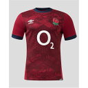 アンブロ Umbro 【 England Rugby Alternate Authentic Pro Shirt 2024 Adults Men Red 】 ラ...