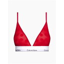 カルバンクライン Calvin Klein 【 Cotton Triangle Bra Women Rouge Dot 】 インナー 下着 ナイトウェア レディース インナー 下着 ランジェリー ブラジャー レディース