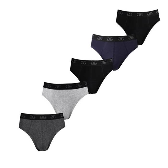 Giorgio 【 Essential Men's 5-Pack Briefs Men Core 】 メンズ 5個入 インナー 下着 ナイトウェア メ..