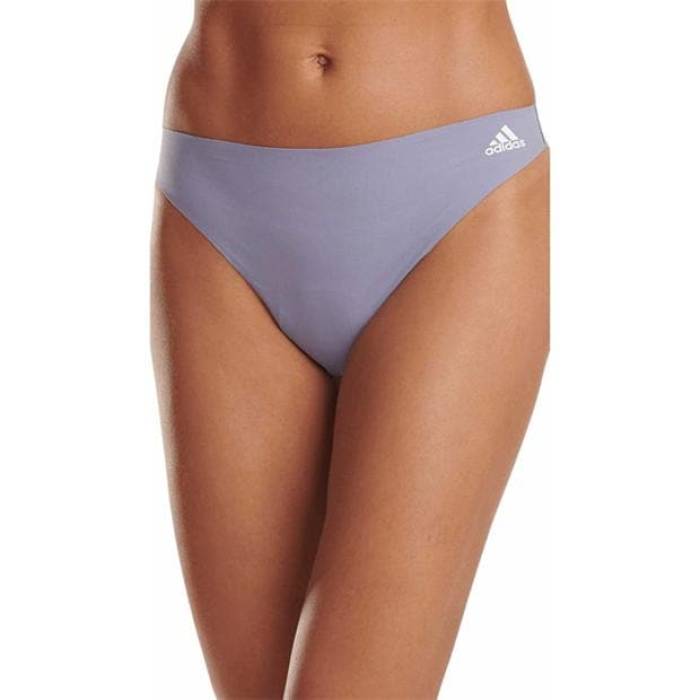 ǥ Adidas  Logo Thong Womens Women Greyblue   ǥ ʡ  ʥ...