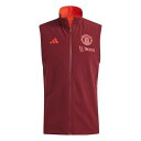 アディダス Adidas 【 Manchester United European Tiro 23 Winterised Vest Adults Men 】 ユナイテッド ベスト スポーツ アウトドア サッカー フットサル メンズウェア その他 メンズ