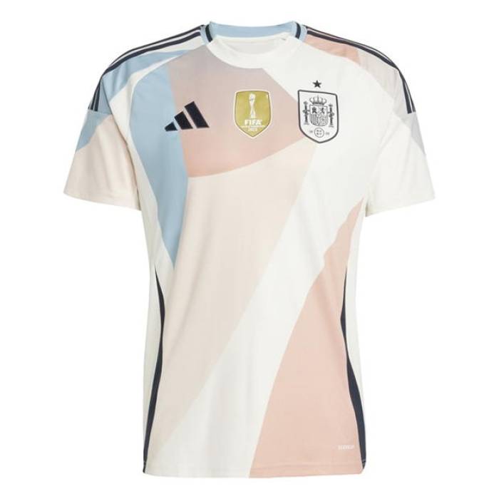 ǥ Adidas  Spain Away Shirt 2025 Mens Men White   ݡ ȥɥ ...