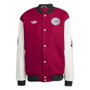 アディダス Adidas 【 Ajax Amsterdam Graphic Jacket Adults Men Red/White 】 グラフィック Jacke...