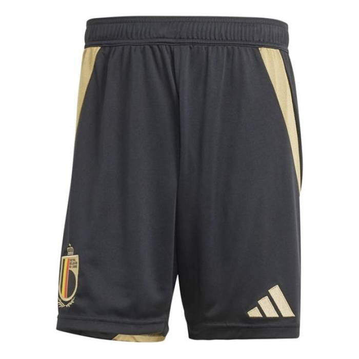アディダス Adidas 【 Belgium Home Shorts 2024 Men Black 】 ショーツ スポーツ アウトドア サッカー フットサル メ...