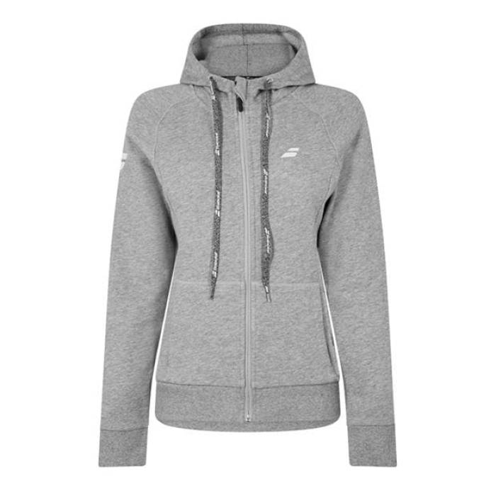 Babolat  Exercise Hooded Jacket Womens Women High Rise Hthr  ա Ja...