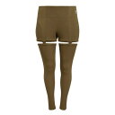アディダス Adidas Originals 【 Rib Two-In-One Leggings Womens Women Focoli 】 レギンス・タイツ レディース インナー 下着 ナイトウェア レディース 靴下 レッグウェア スパッツ レギンス レディース