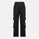 Missy Empire 【 High Waisted Cargo Trousers Women 】 ハイ カーゴ レディースファッション ボトムス パンツ レ...
