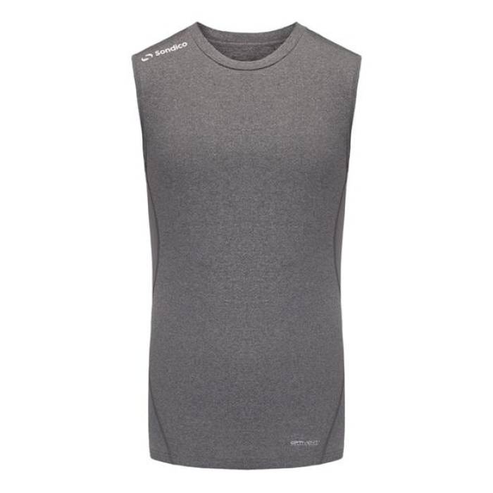 Sondico  Base Cre Vest Mens Men Grey Marl  ٥  ݡ ȥɥ å ...
