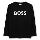 ボス Boss 【 Large Logo T-Shirt Junior Boys Kids 】 ロゴ Tシャツ キッズ ベビー マタニティ キッズファッション ...